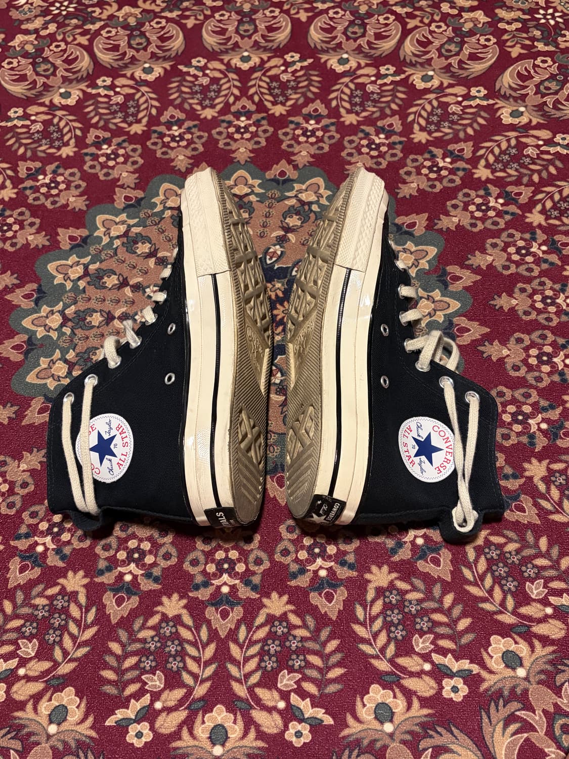 [260] 피어오브갓 피오갓 x 컨버스 콜라보 척 70 하이 블랙 상품이미지4