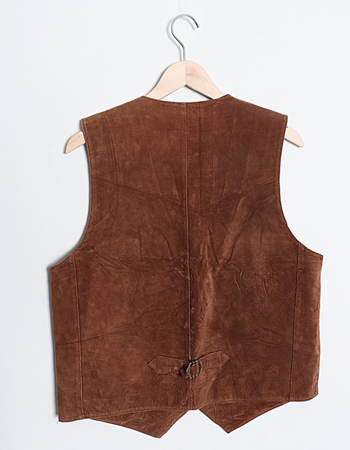 90's UNIQLO Pigskin Vest 상품이미지5