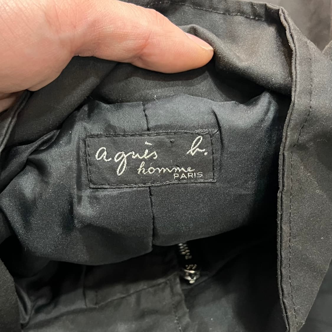  아네스베 다크 베이직 코트 y14523 상품이미지6