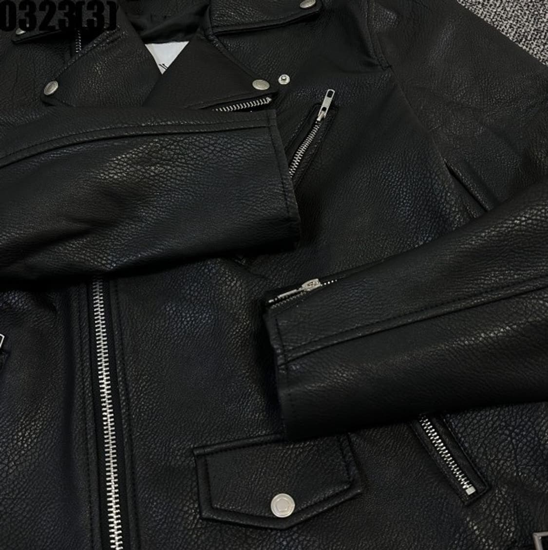 헤비스모커 라이더자켓 블랙 가죽자켓 상품이미지4