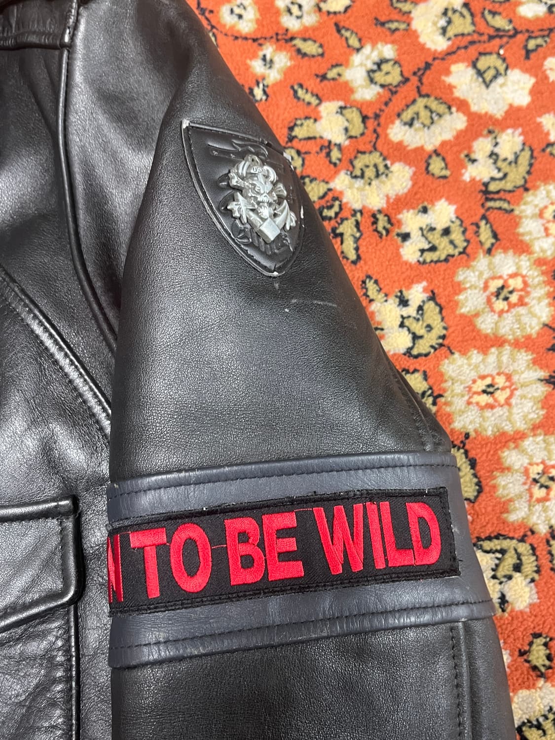 [L] RBC 빈티지 스터드 D포켓 더블 라이더 자켓 상품이미지4