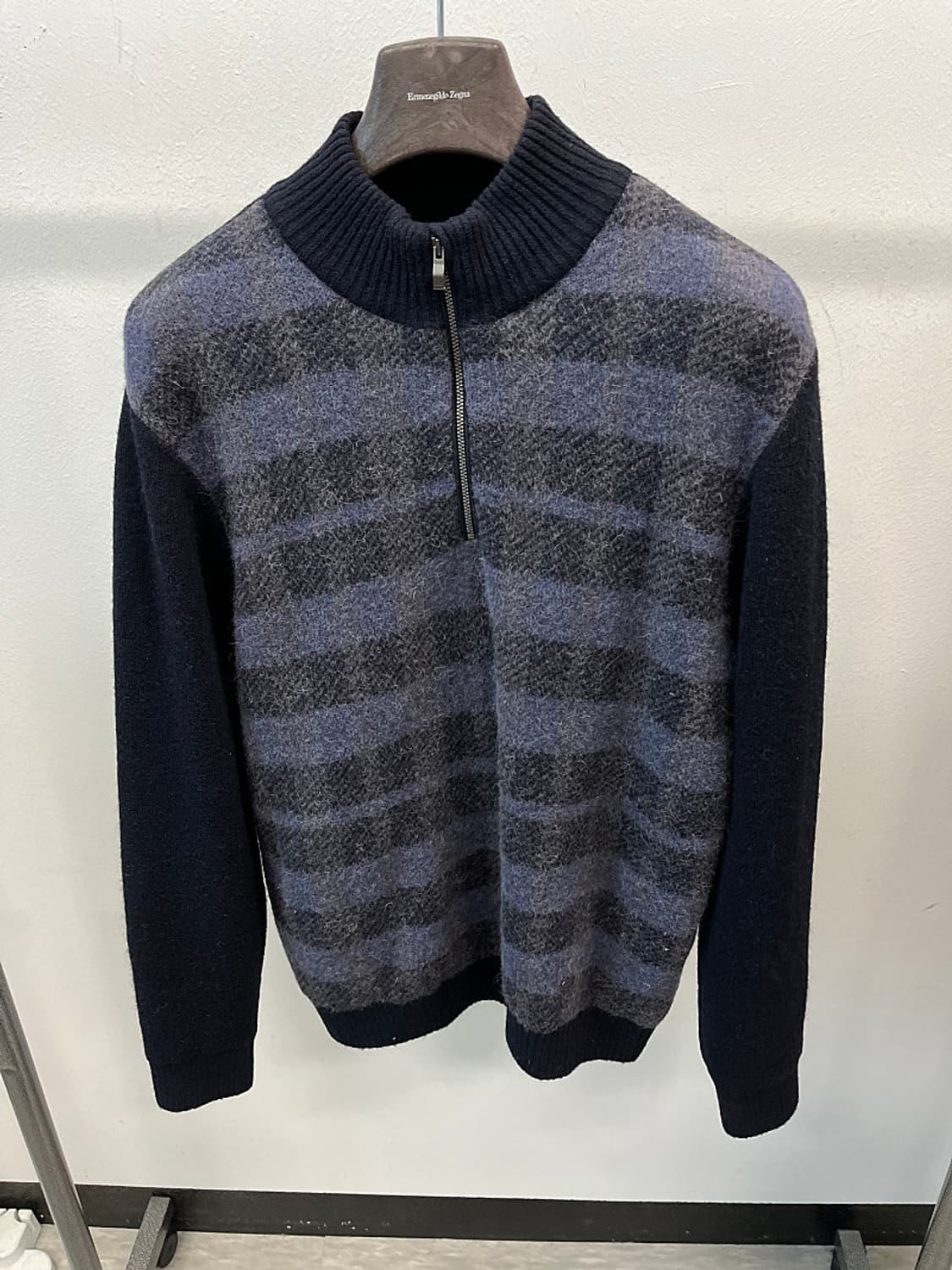 105) 닥스 체크 방풍니트  상품이미지3