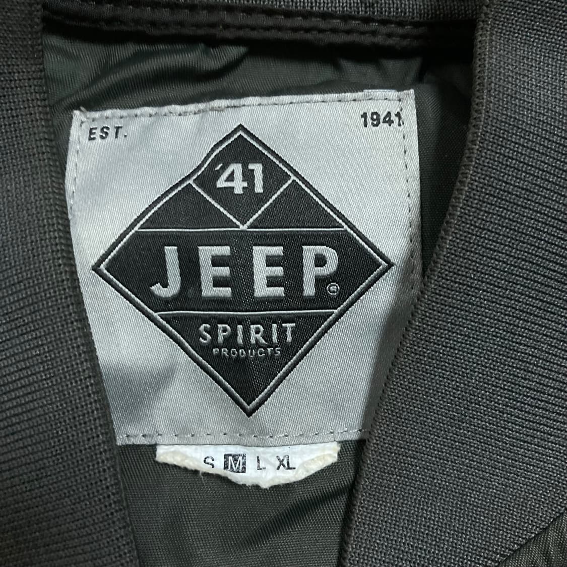 지프 멀티 패치 카키 MA-1 자켓 상품이미지5