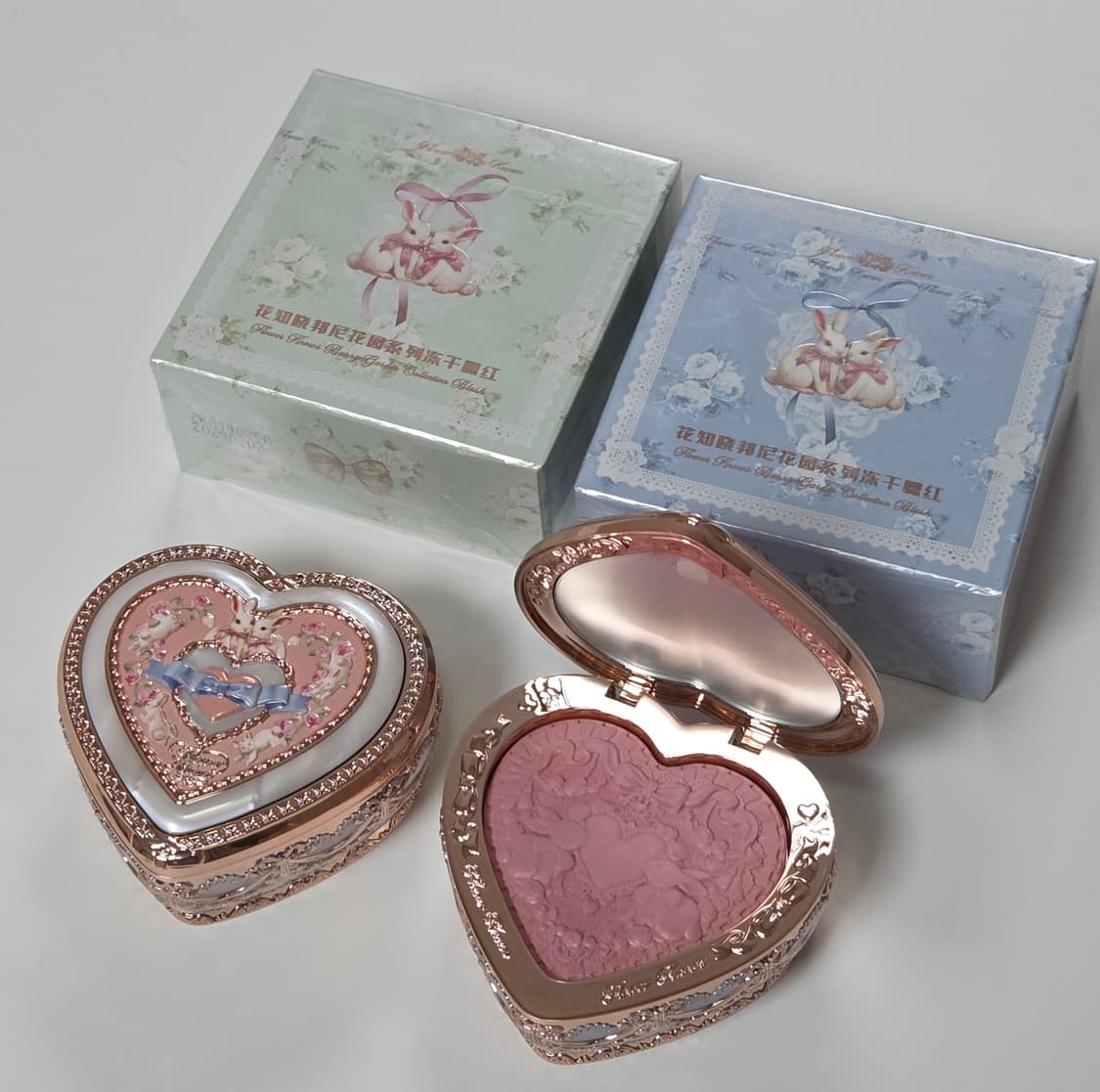 미개봉새상품) 플라워노즈 버니가든 컬렉션 엠보싱 블러셔 5호 상품이미지4