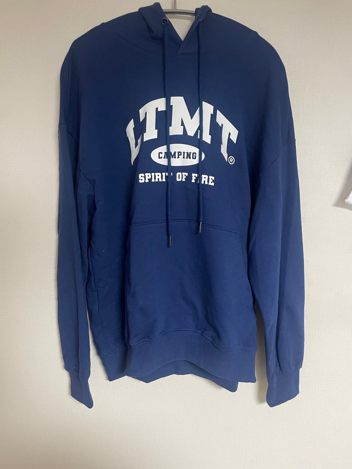 라이크더모스트 블루 후드티 M 상품이미지2