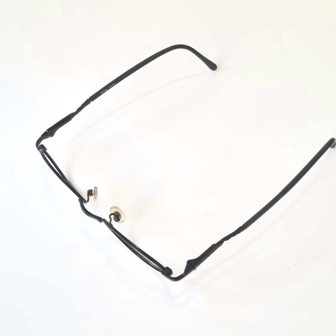 데드스탁  레트로안구  블랙 오벌 안경테 384 상품이미지5