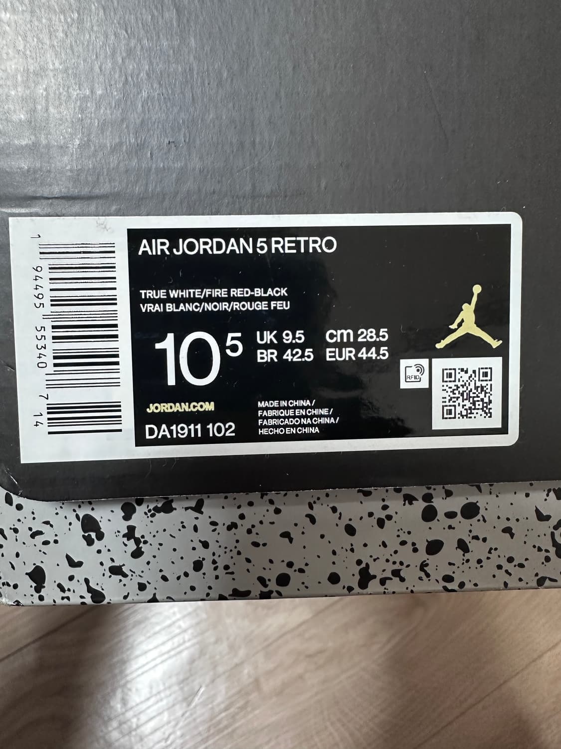 [285]조던5 레트로 파이어 레드 실버 텅 상품이미지9