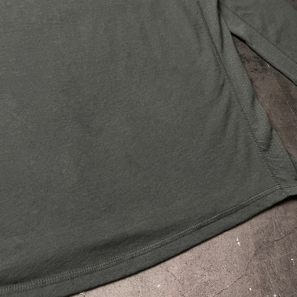 CARHARTT 데드스탁 칼하트 카키 레터링 후드티 A01023 상품이미지8