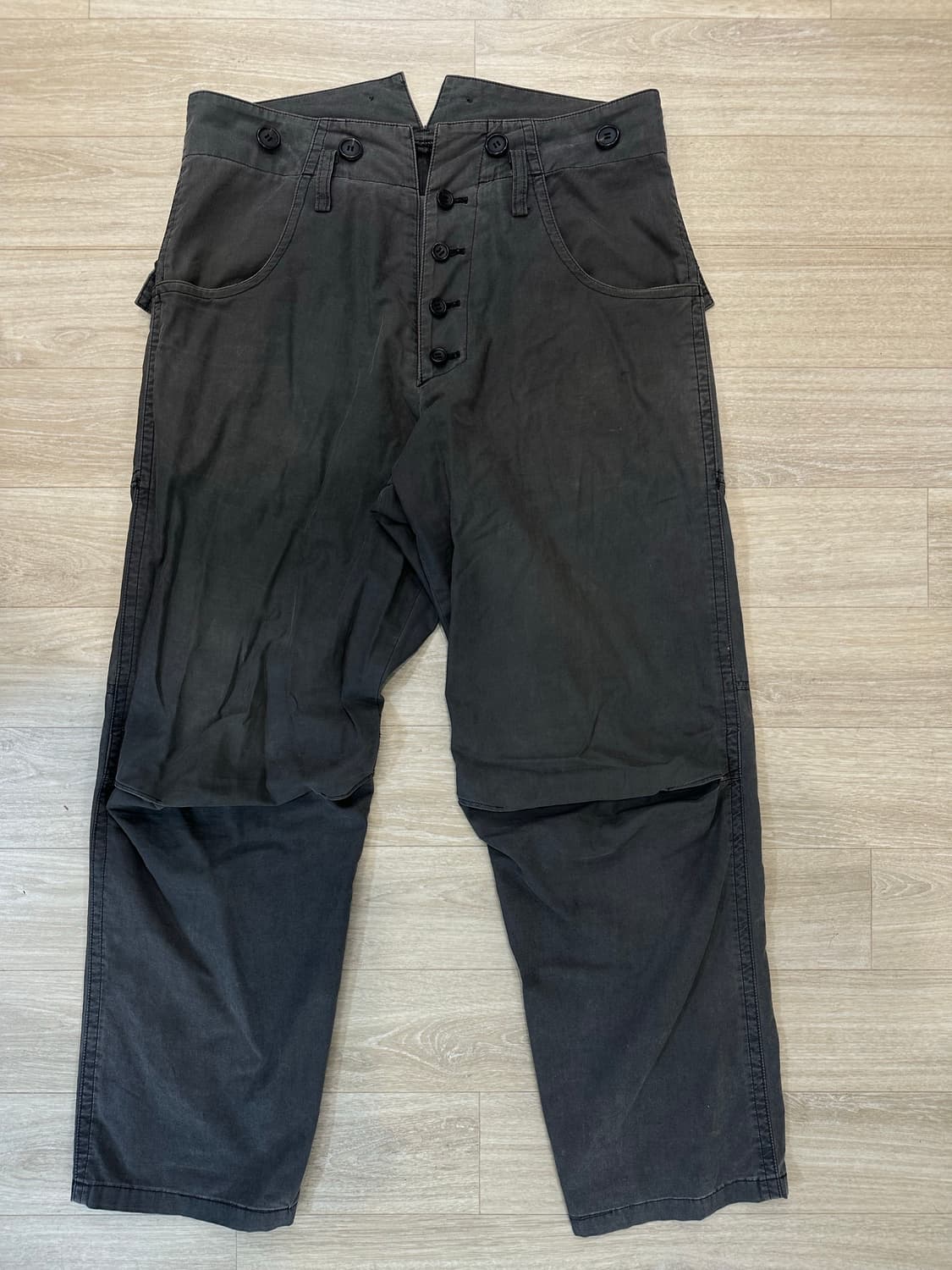 요지야마모토 서스펜더 팬츠 상품이미지1