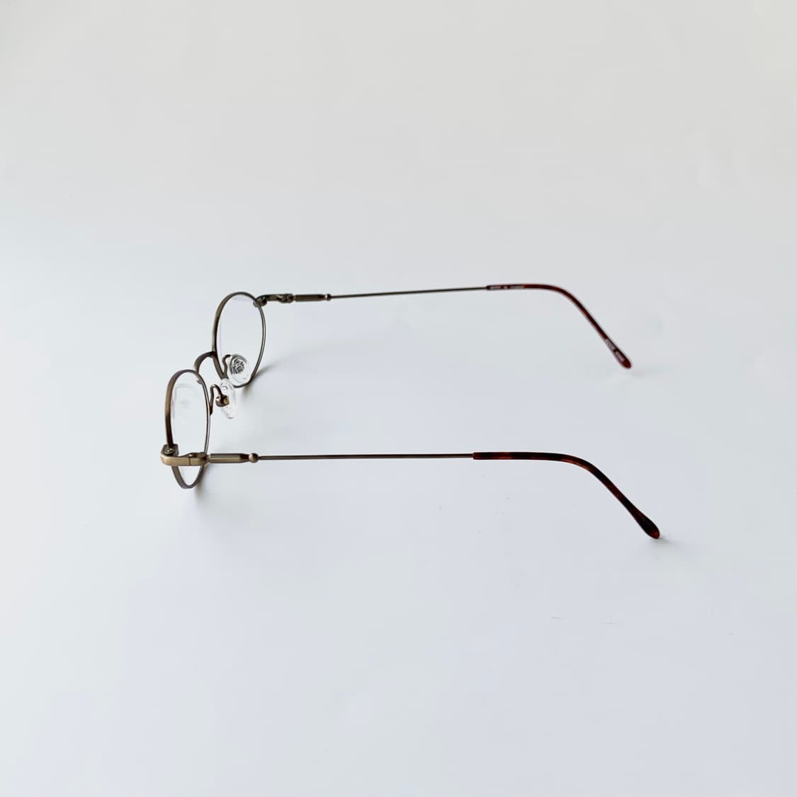 740 데드스탁 엔틱골드 소형 미니멀 빈티지안경 상품이미지4