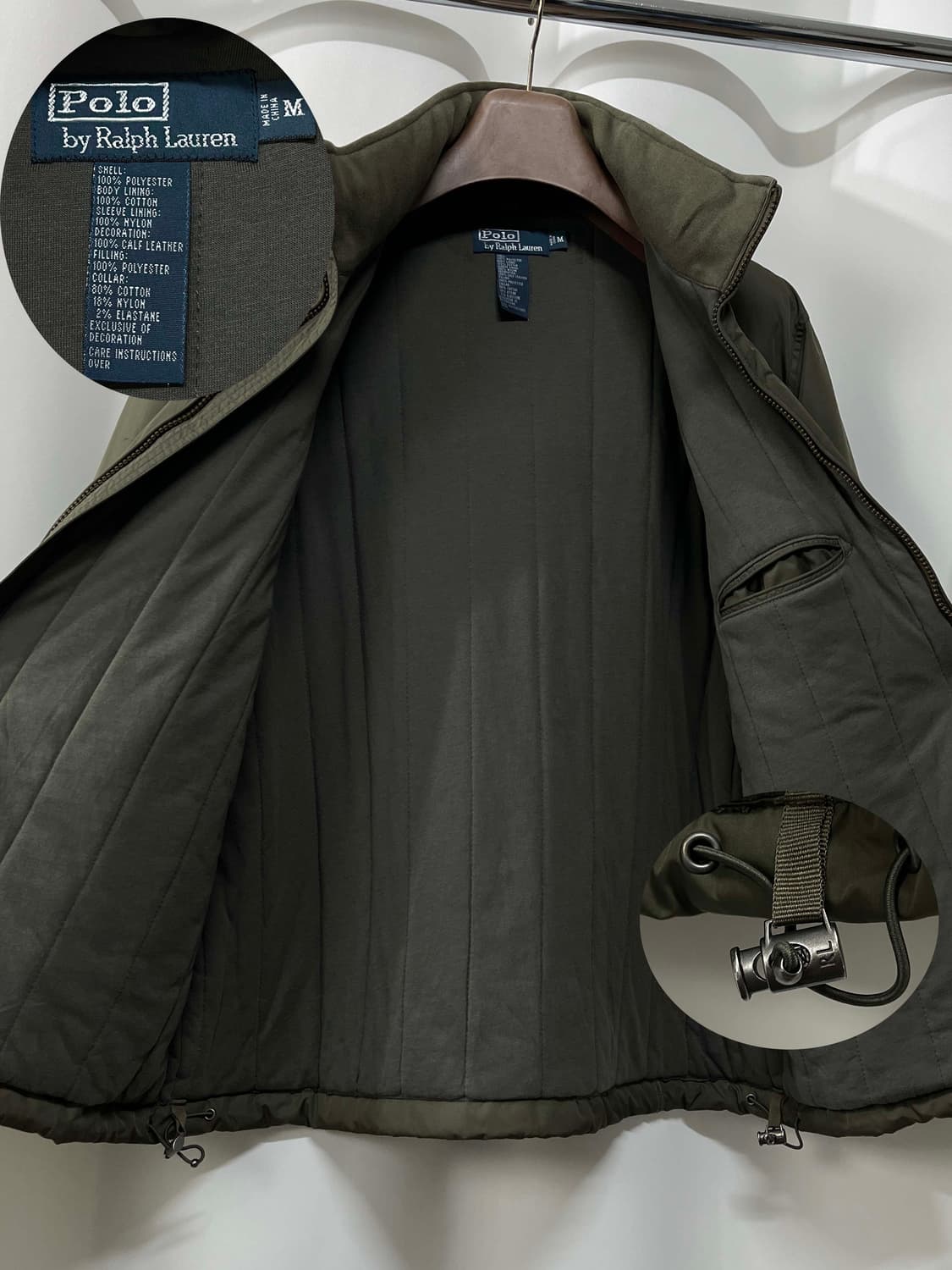 폴로 랄프로렌 올리브 페리 윈드브레이커 자켓 상품이미지3