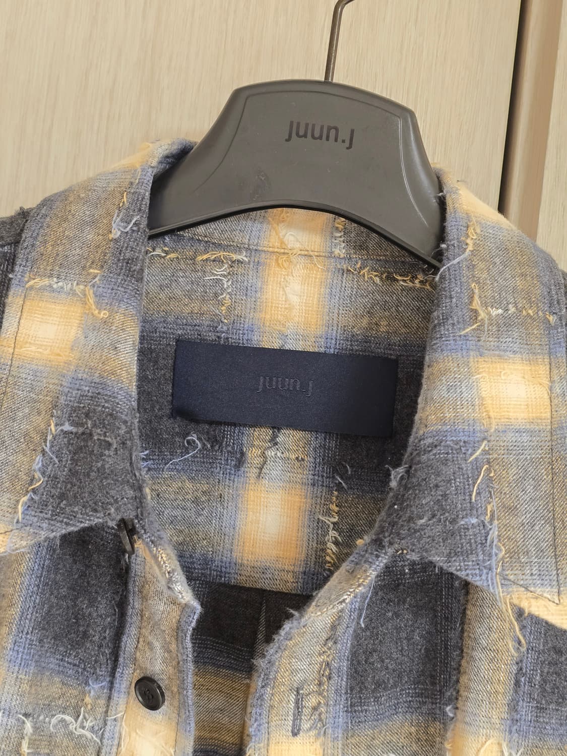 준지 25fw 그리드 니들 셔츠 48 새제품 상품이미지3