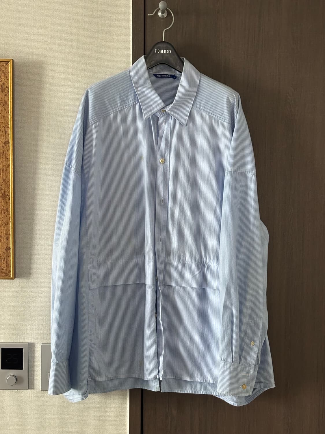 네이더스 스트라이프 셔츠 상품이미지2