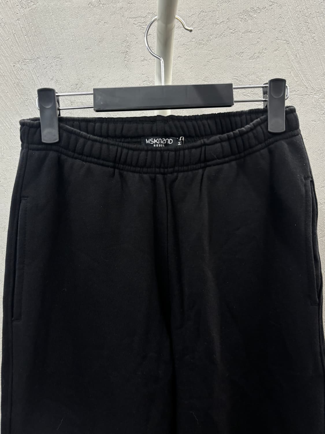MSKN2ND 조거팬츠 블랙 M 상품이미지3