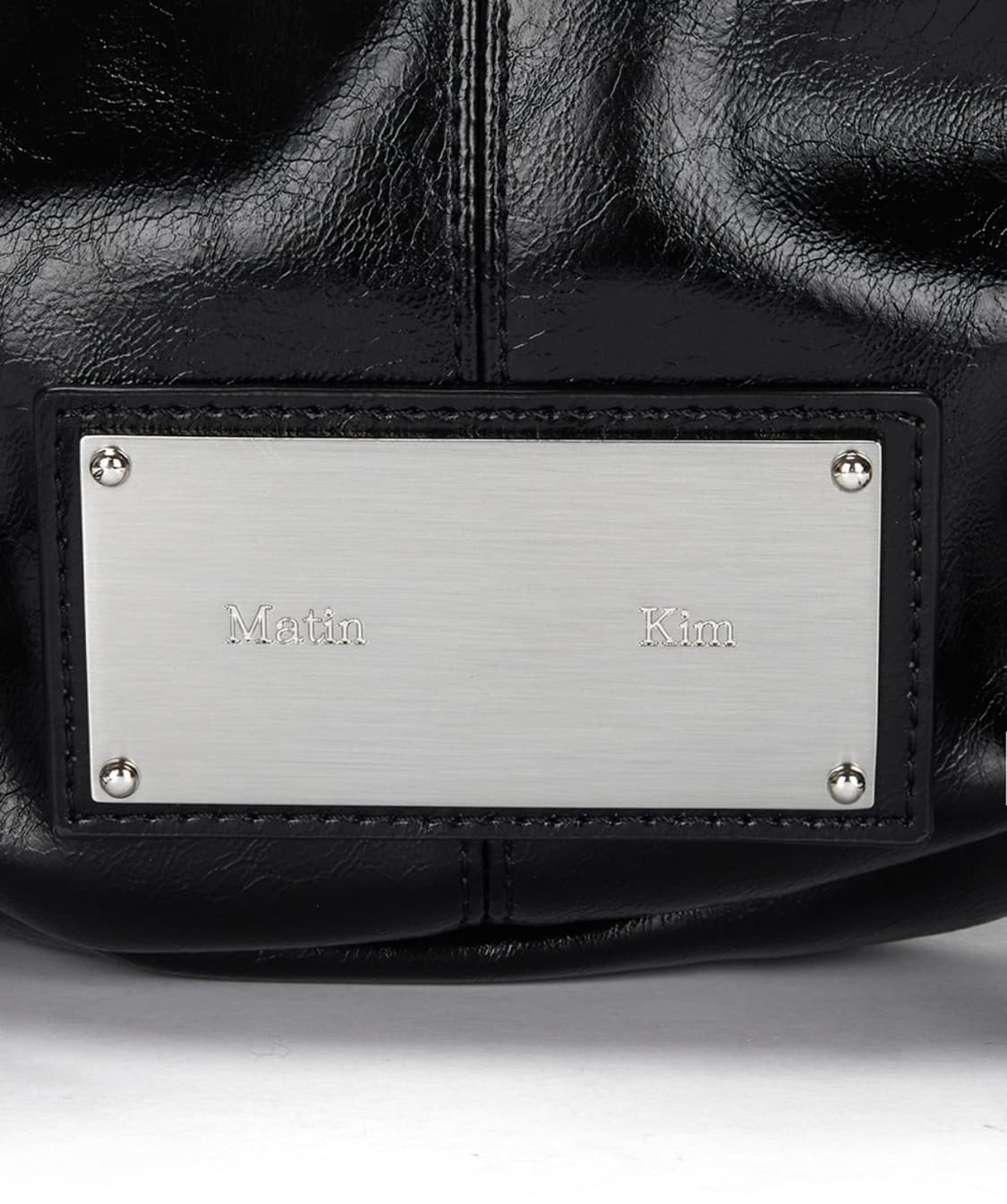 [Matin Kim]마뗑킴 셔링 리본라운드 백(아이보리) 상품이미지3