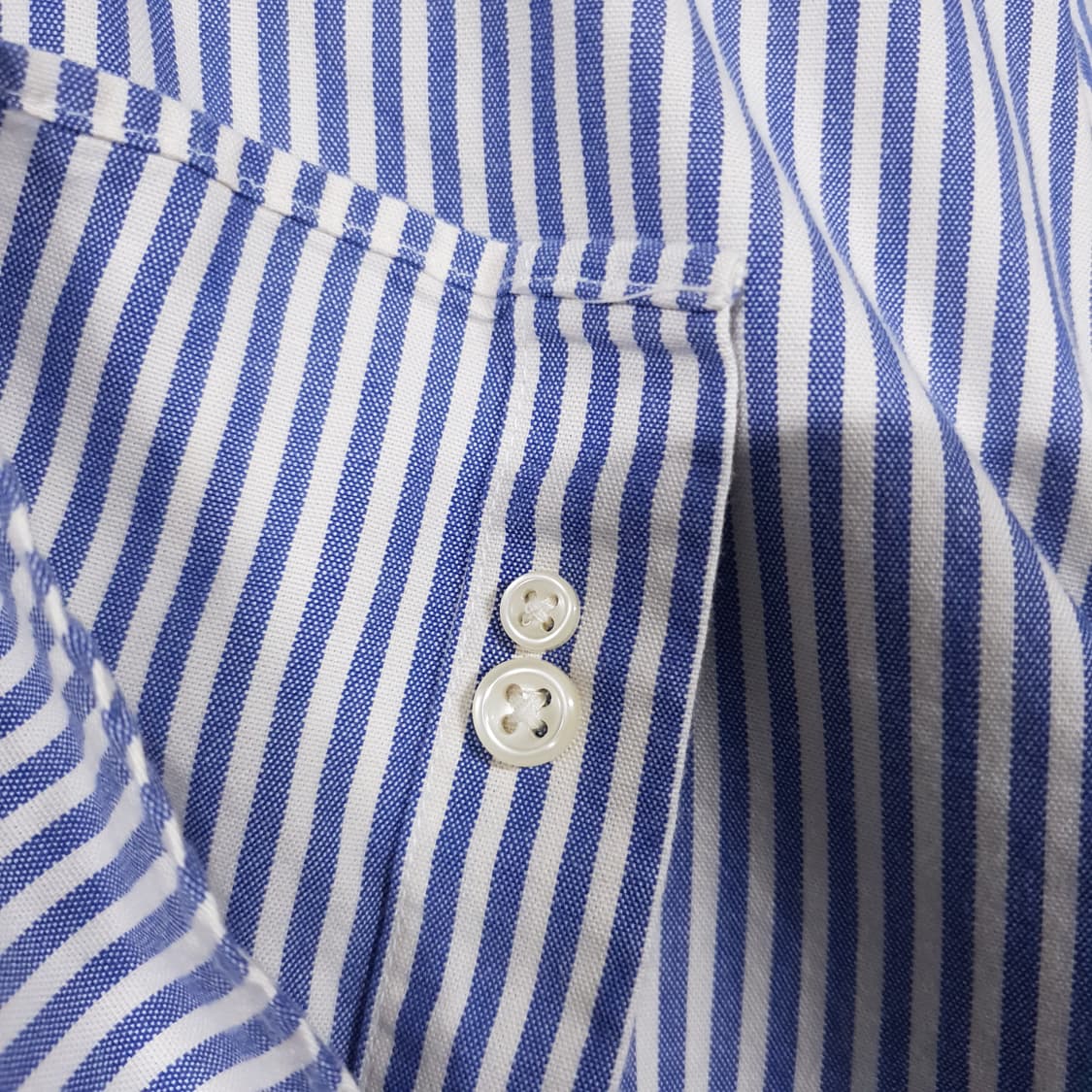 실측 L) 폴로 랄프로렌 멀티 포니 버튼다운 스트라이프 옥스포드 셔츠 상품이미지8