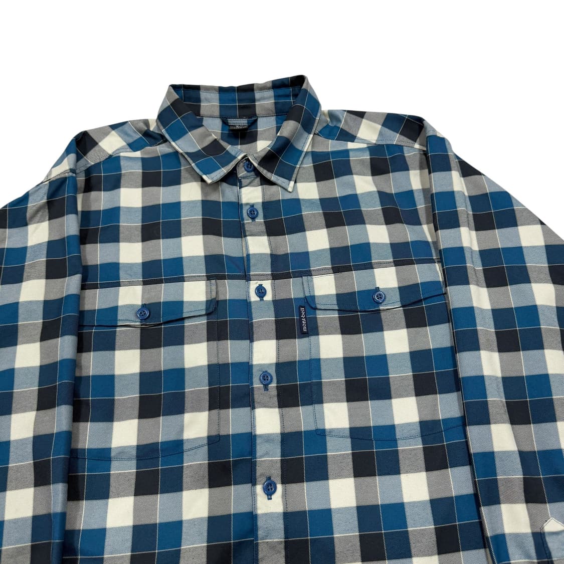 몽벨 빈티지 체크 셔츠 남방 XL 상품이미지2