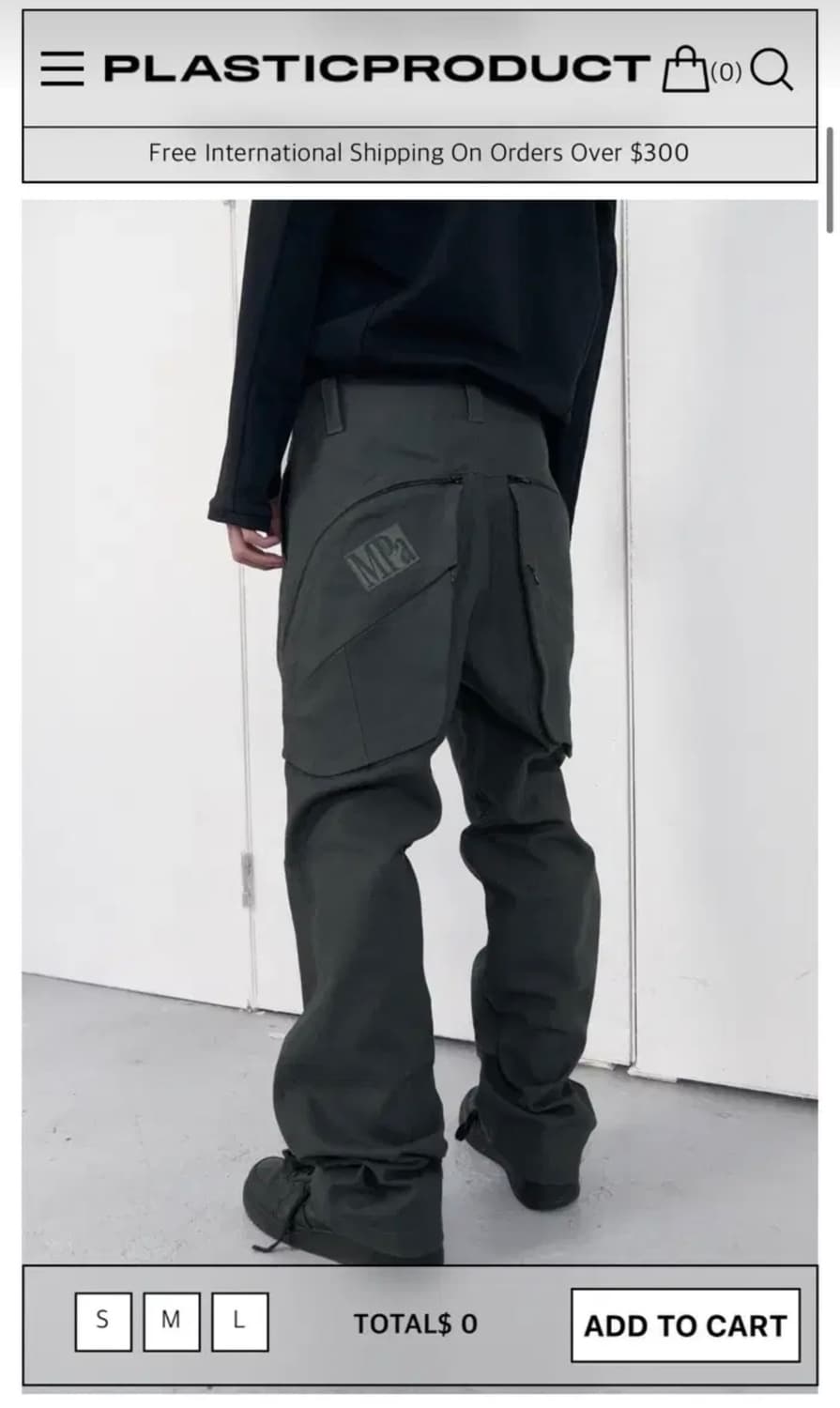 구매)M) 플라스틱 프로덕트 MPa PLANT UTILITY PANTS 상품이미지1