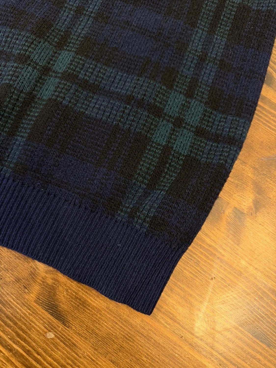 브룩스 브라더스 램스울 블랙와치 베스트 100 상품이미지8