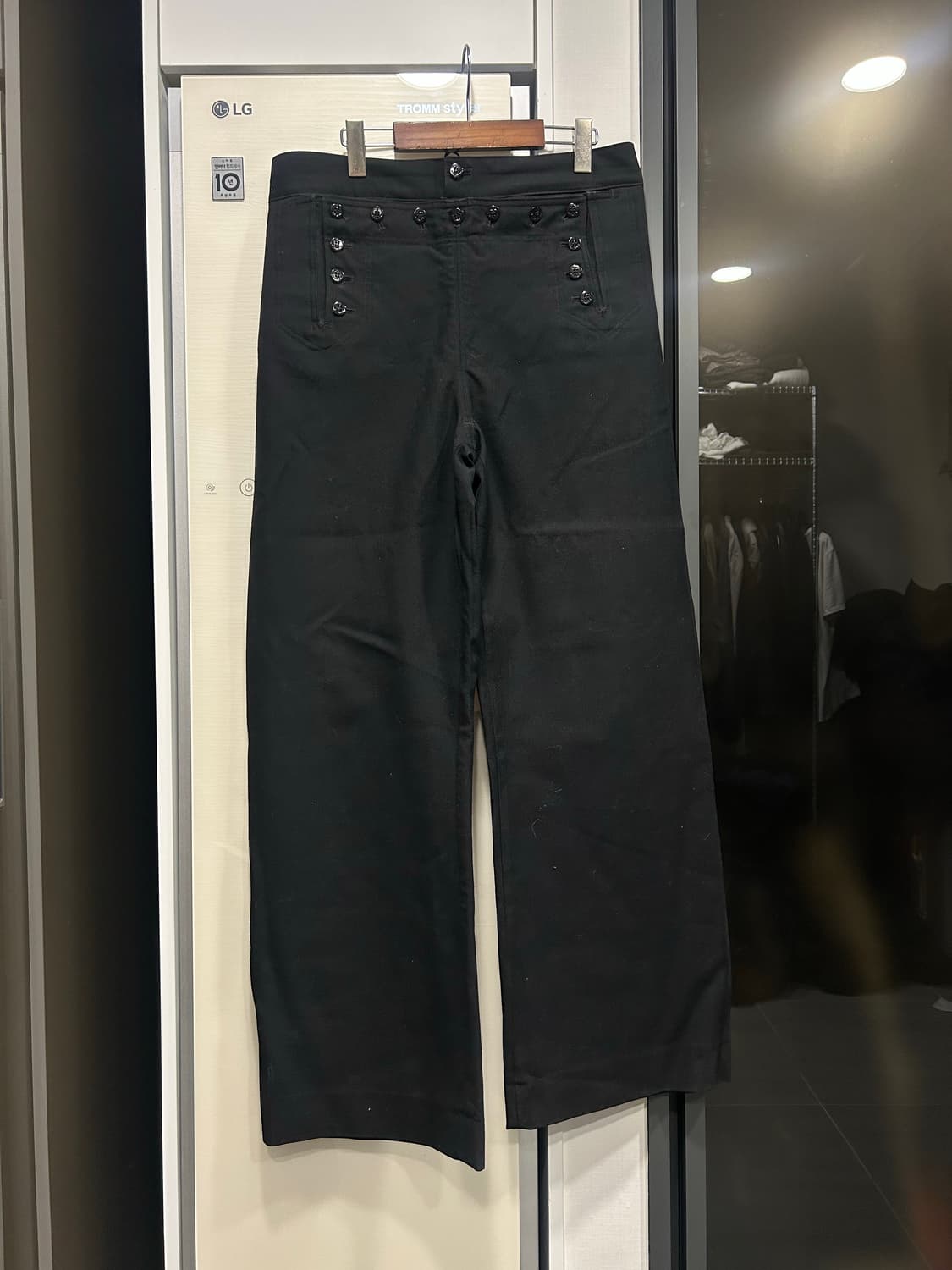 80s 미해군 세일러 팬츠 플레어핏 35 데드스탁 상품이미지2