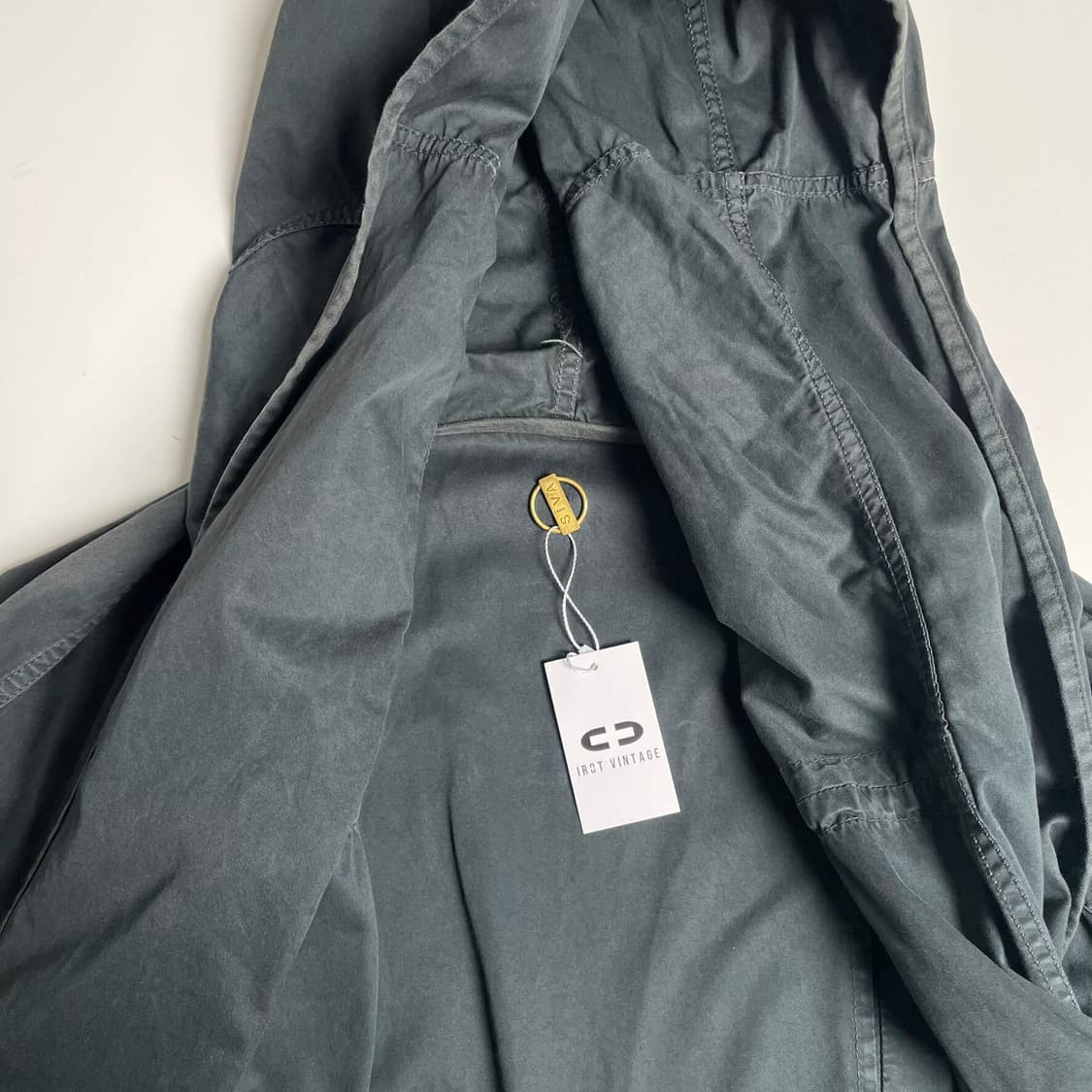 Siva  스트랩 셔링 포인트 코튼 파카 상품이미지9