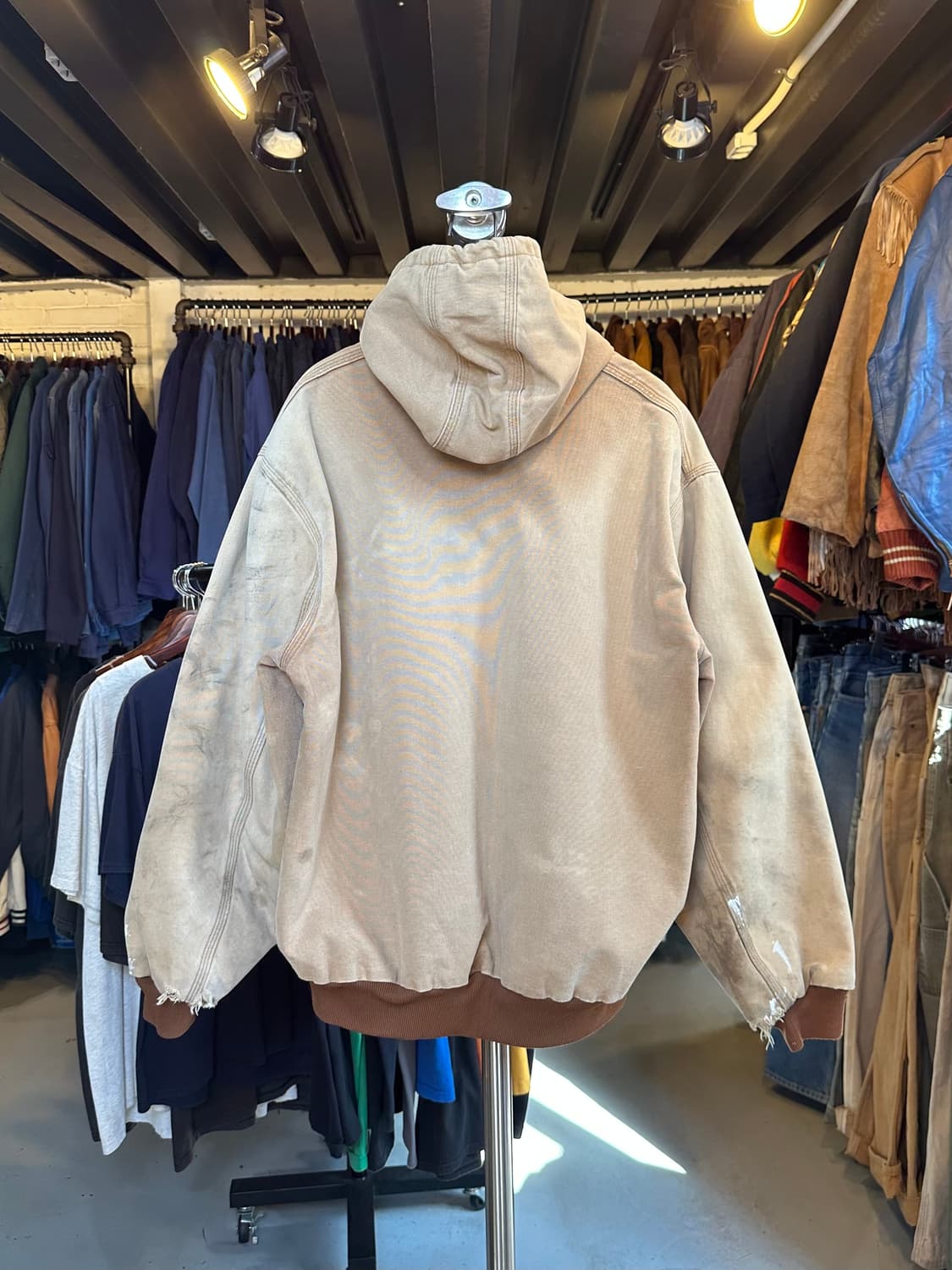 칼하트 디트로이트 페인팅 덕 액티브 워크자켓 made in usa 상품이미지2