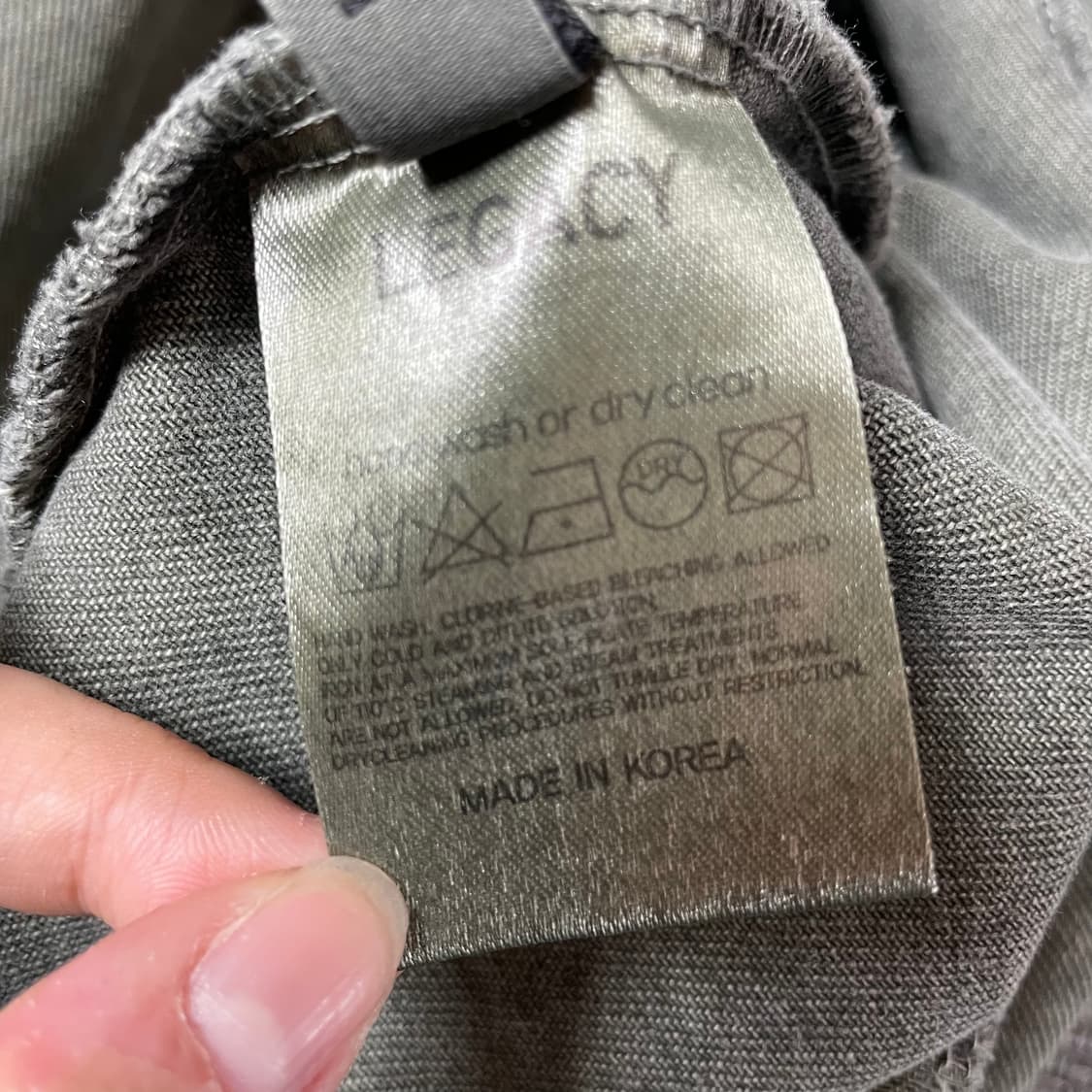 LEGACY 빈티지 투웨이 카키 야상 점퍼 상품이미지4