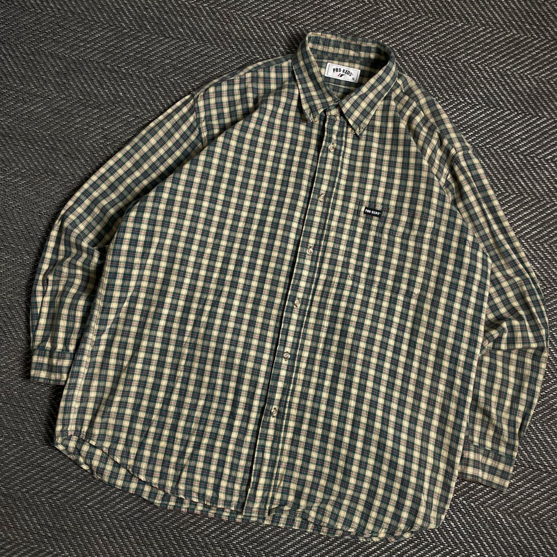 Pro-Keds 올드스쿨 잔 체크 박시핏 셔츠y 4783 상품이미지1