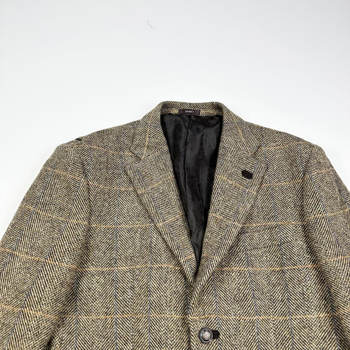 VTG 빈티지 엘보우패치 모직 블레이저 자켓 (L 여성추천) 상품이미지1