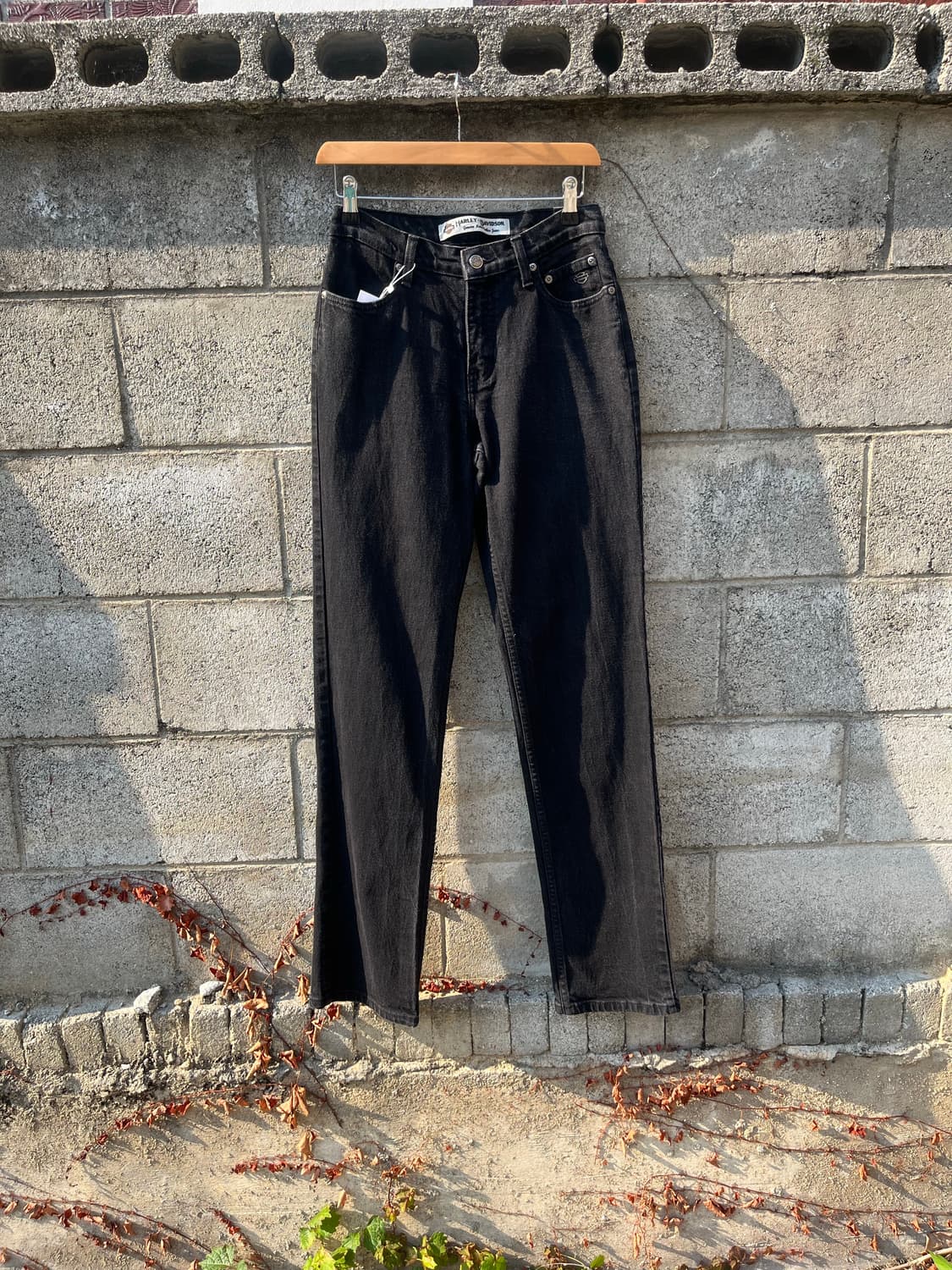 빈티지 할리데이비슨 스트레이트 핏 데님 팬츠 27 상품이미지1