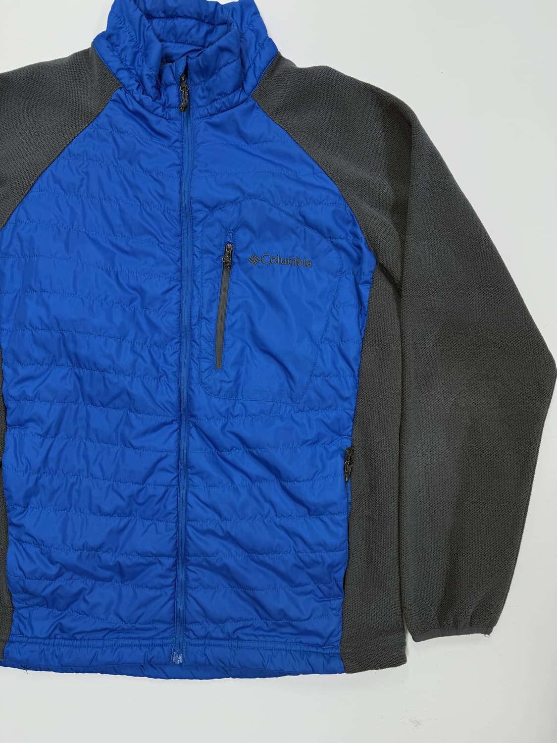 콜롬비아 블루 하이킹 경량패딩 상품이미지2