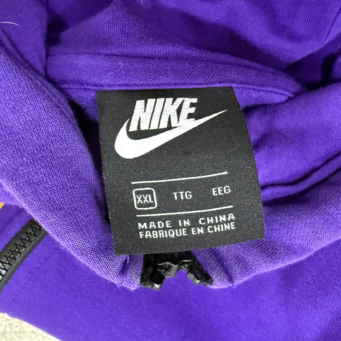 XXL 나이키 올드스쿨 후드 반집업 0130T1 상품이미지3