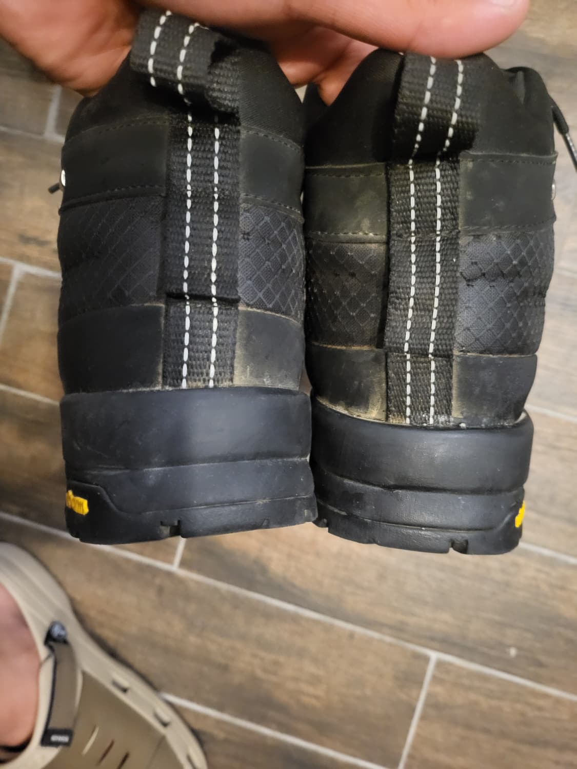 노스페이스 검정색 등산화 고어텍스us12 상품이미지3