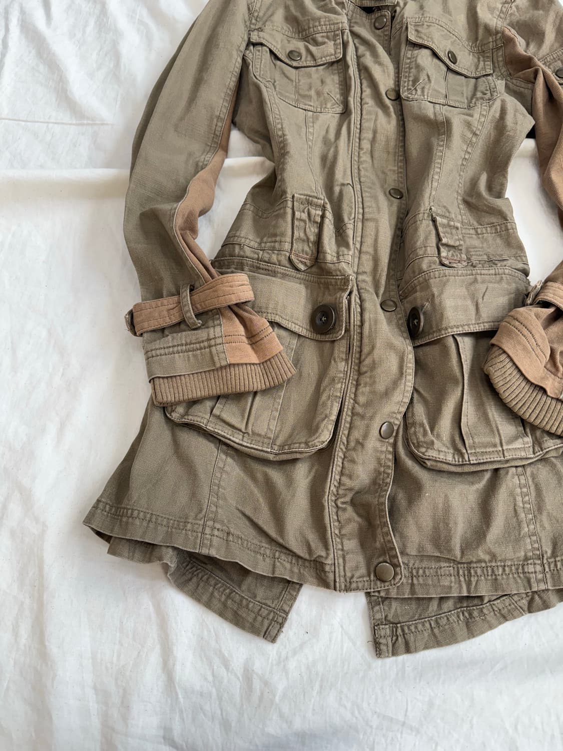 Y2k 미니원피스 야상 상품이미지2