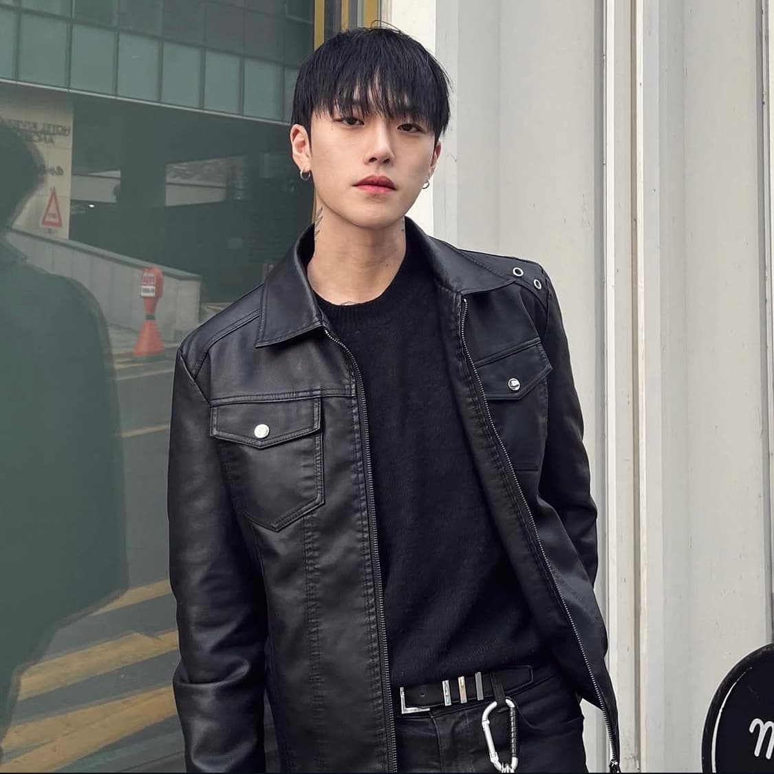 이테르노솜브라 레더자켓 상품이미지1