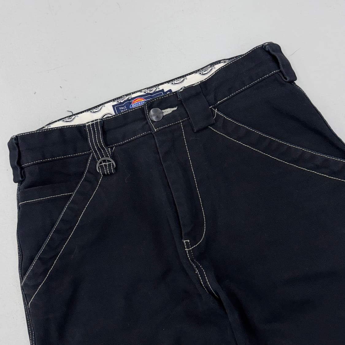 디키즈 카펜터 스티치 워크팬츠 블랙 상품이미지4