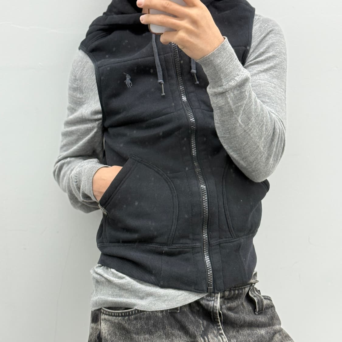 폴로 랄프로렌 후드조끼 상품이미지1