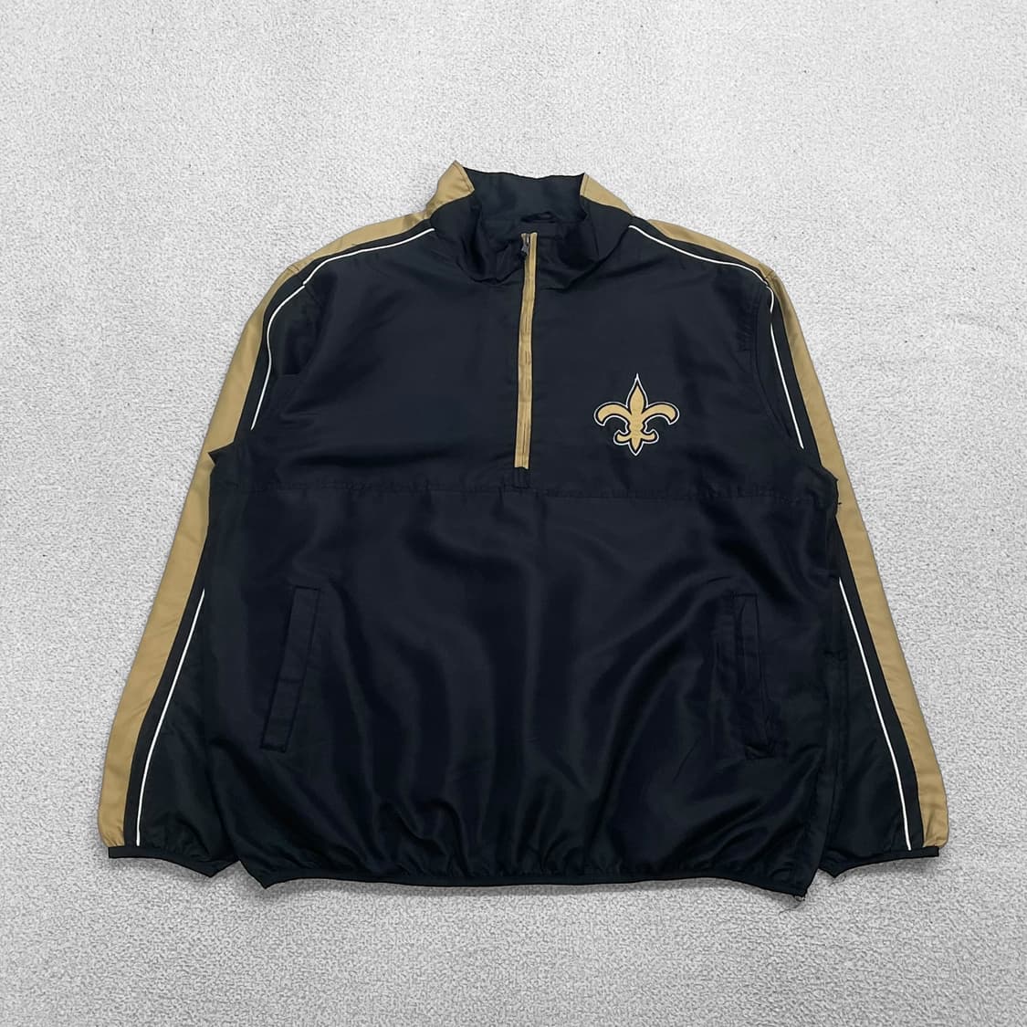 Nfl 뉴올리언스 세인츠 아노락 바람막이 자켓 블랙 상품이미지1