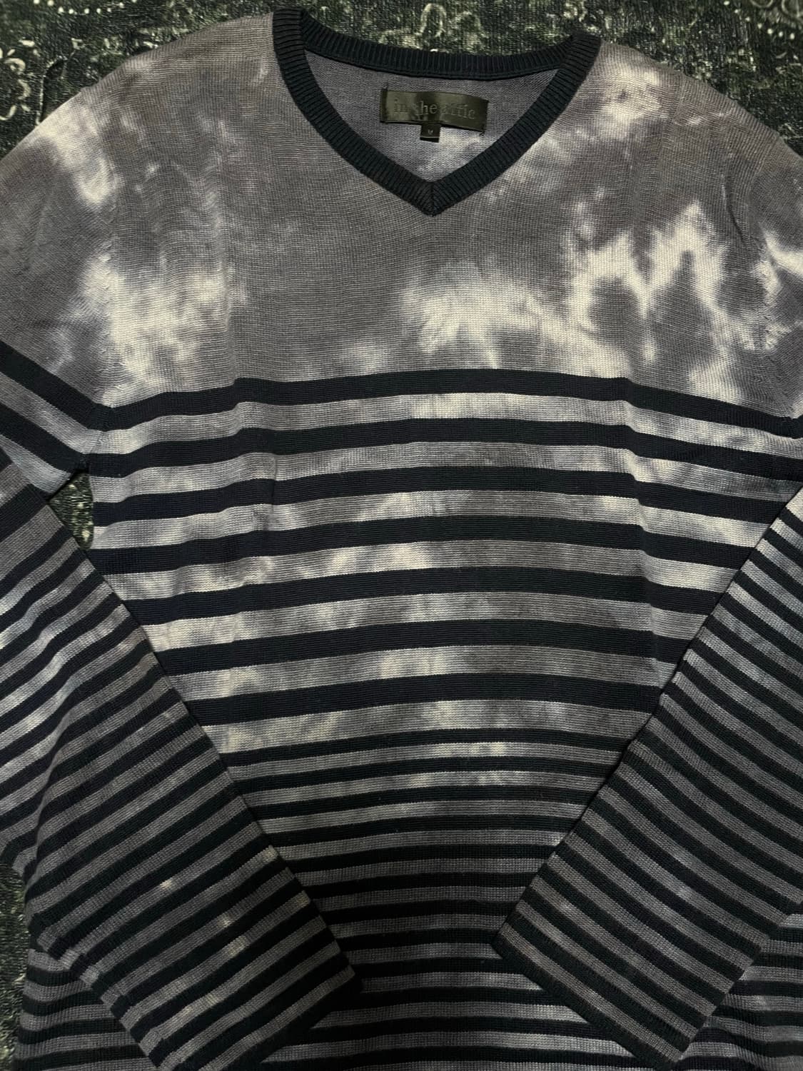 In the attic stripe sleeve 상품이미지2