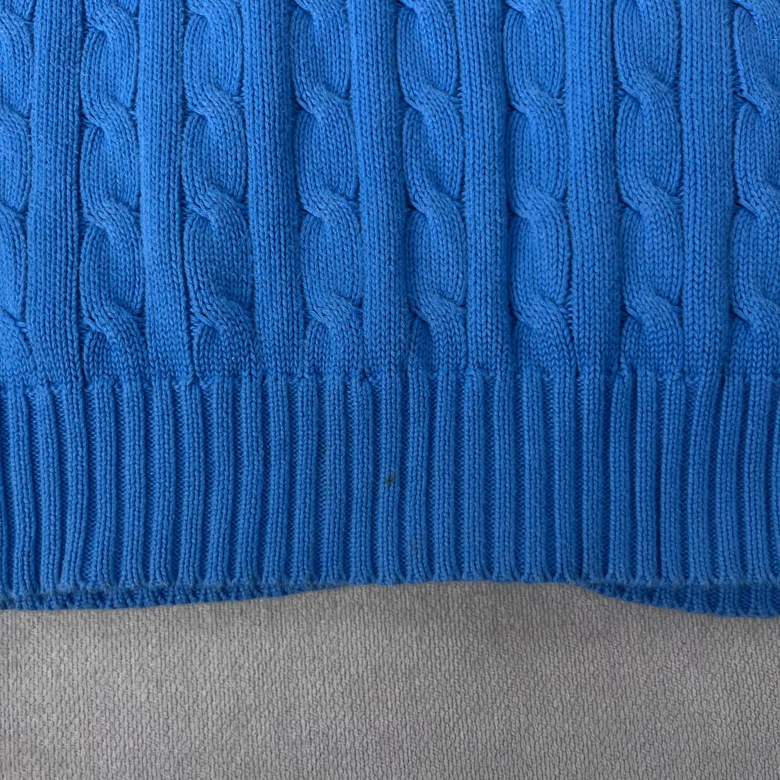 W 95 폴로랄프로렌 스포츠 꽈배기 니트 후드집업 상품이미지7