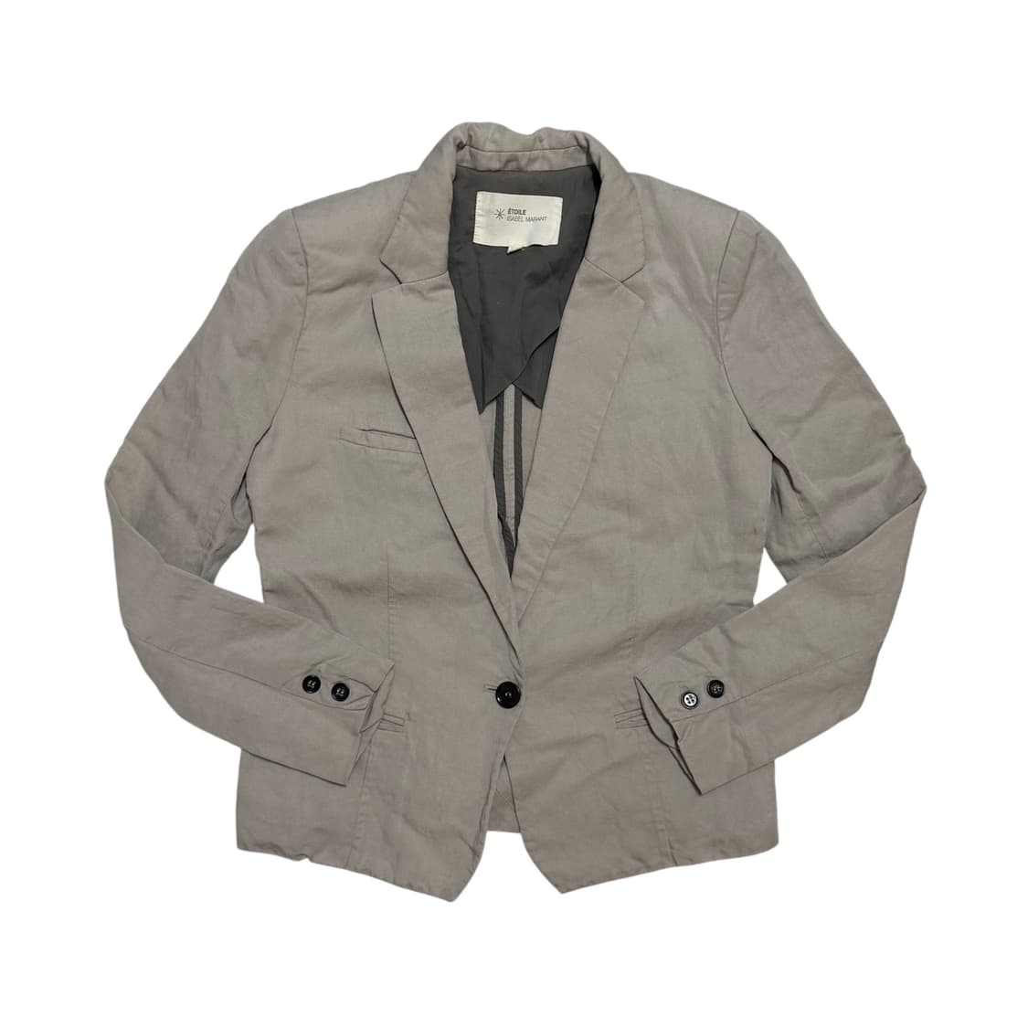 10s 이자벨마랑 린넨 테일러드 싱글 자켓 상품이미지3