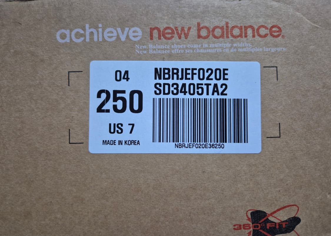 (새상품) 뉴발란스 퍼플리 v2 토프 상품이미지3