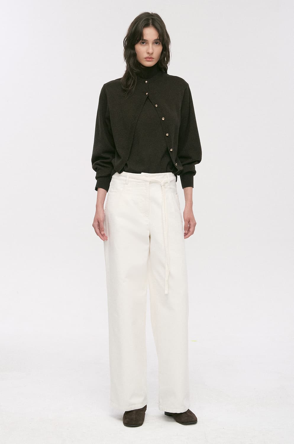 타임st화이트 바지 새상품 (55) 상품이미지1