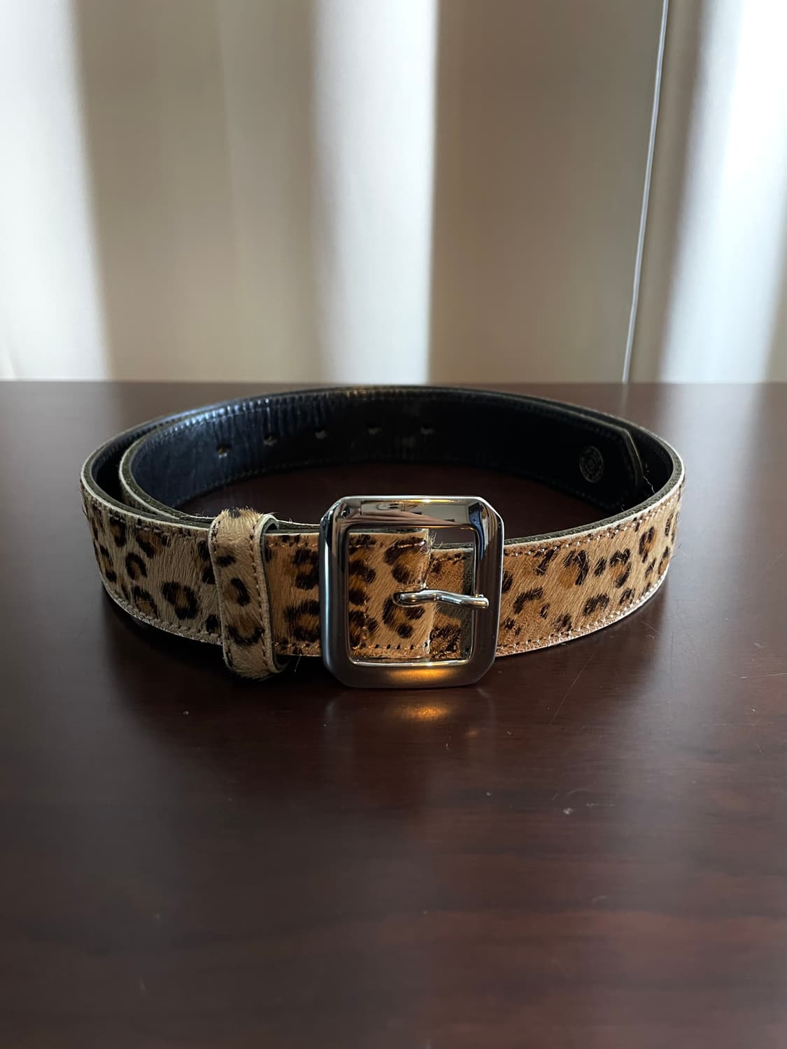 더블탭스 레오파드 벨트 상품이미지1