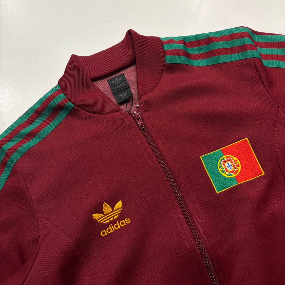 [90] 00s 아디다스 포르투갈 트랙탑 져지 버건디 B917 상품이미지3