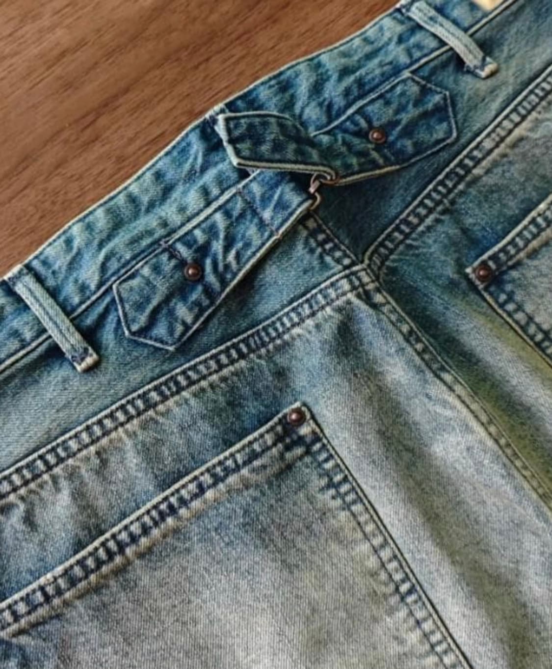 RRL 리페어 페인터 데님 상품이미지5