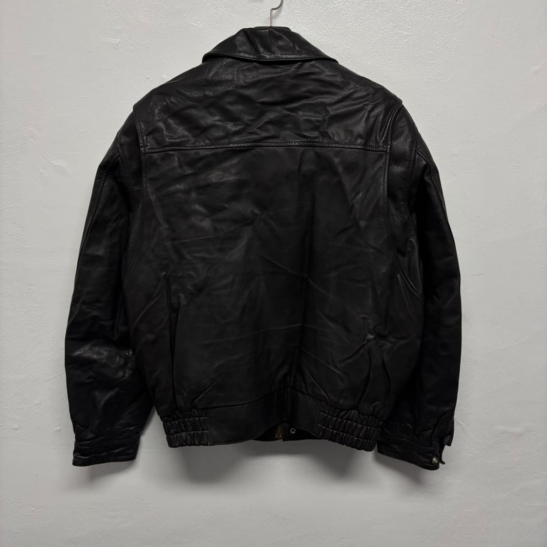 국군 플라이트 레더자켓 2 상품이미지2