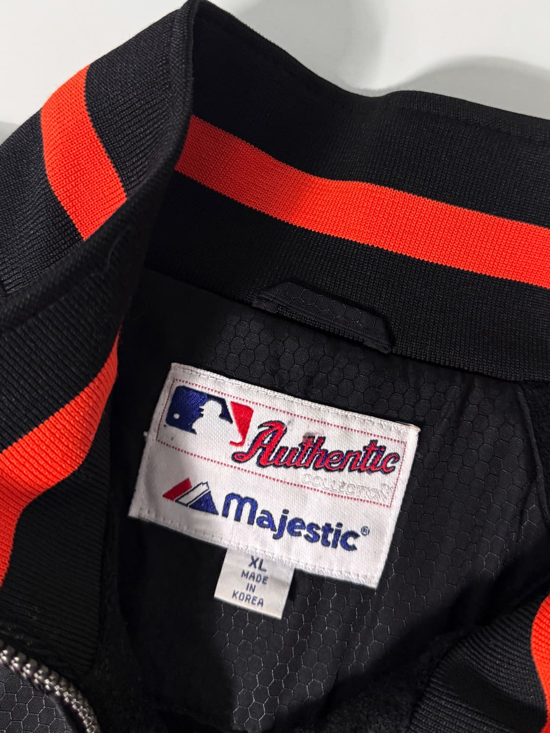 마제스틱 90‘s 오버사이즈 볼티모어 오리올스 봄버 자켓 상품이미지7