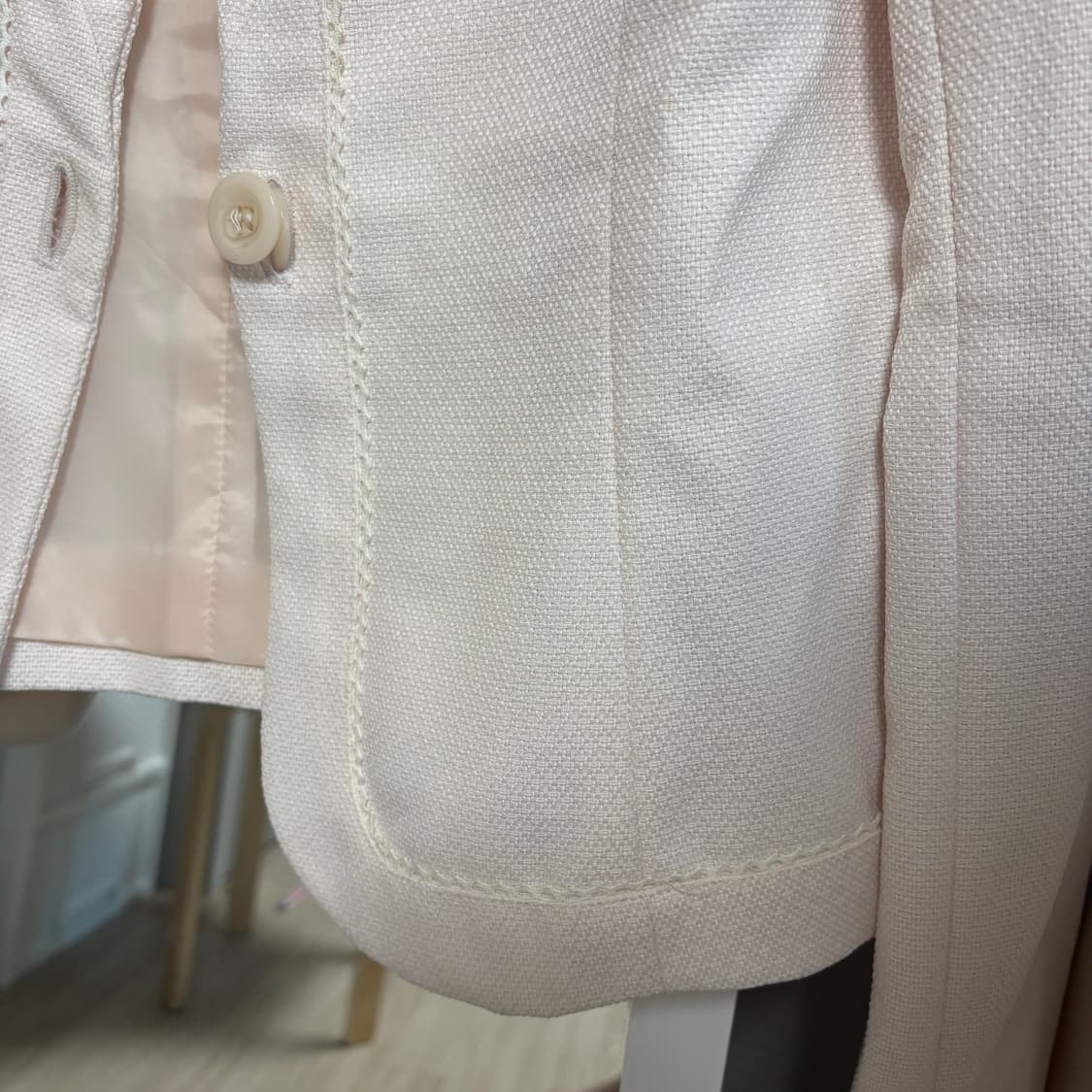 일본 빈티지 핑크 모리걸 자켓 상품이미지3