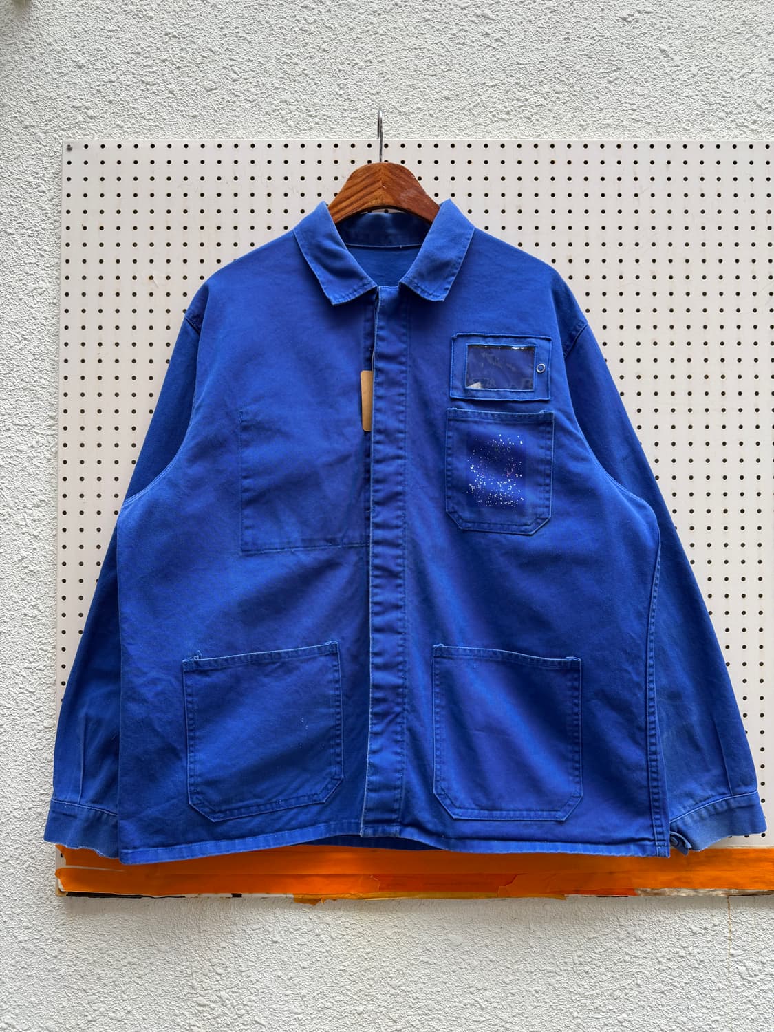 OLD VINTAGE WASHED BLUE 빈티지 프렌치워크자켓 상품이미지1